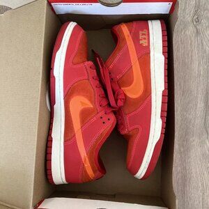 Nike Dunk Low ATL University Red/Crimson (FD0724-657) Men's Size 8 / Women's 9.5